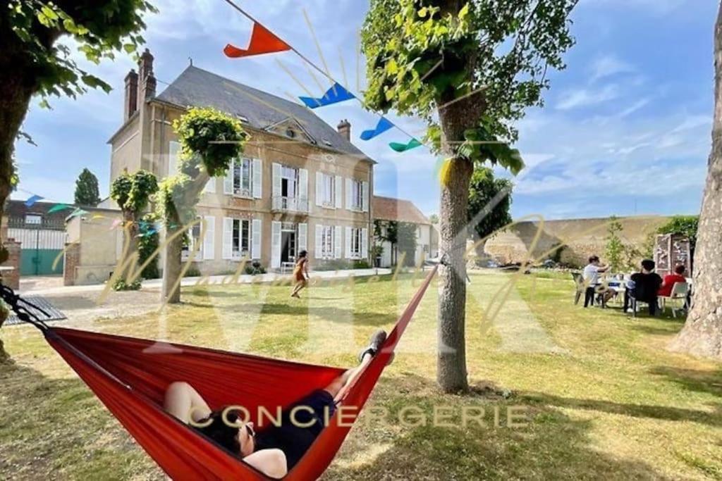 La Demeure De Margot - 24 Couchages Villa Villeneuve-sur-Yonne Eksteriør bilde